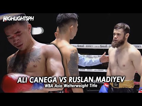 🔴 Feb 1, 2025: ALI CANEGA (Philippines) vs RUSLAN MADIYEV (Kazakhstan) Fight Highlights