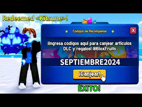 🤑 35 CÓDIGOS DE BLOX FRUITS CODES ROBLOX *SEPTIEMBRE 2024*