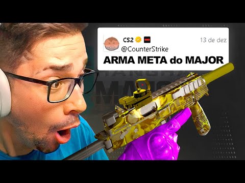 Usei a melhor ARMA do CS 2, PRO Players mitando no MAJOR!