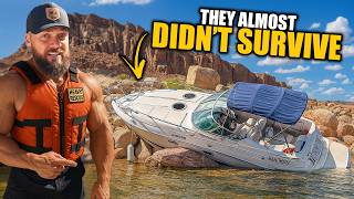 I’ve Never Seen a Boat Beached This Bad! They Hit at FULL THROTTLE