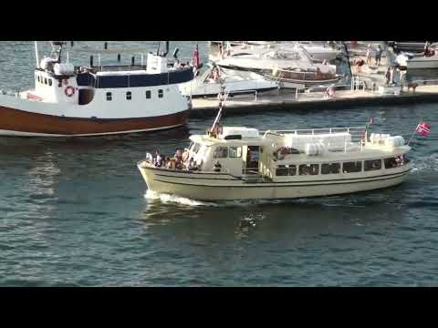 Emerald Princess Leaving Oslo, Norway