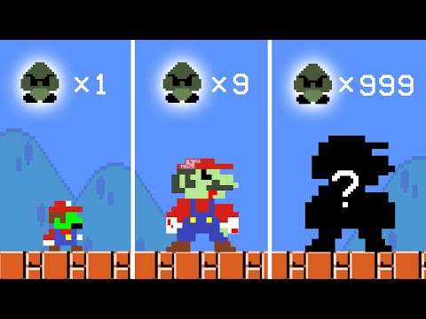 What If Mario Wonder Seeds with Zombie Mushroom makes Mario Turn into Zombie | Fixid Cartoon