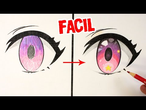 CÓMO COLOREAR OJOS DE ANIME CON LÁPICES | Consejos importantes para principiantes