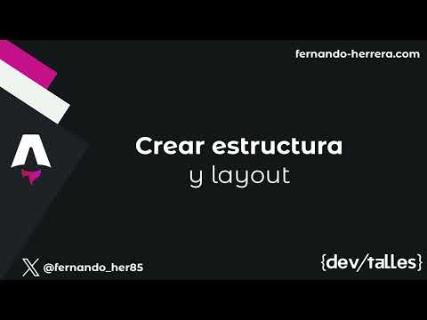 [S3/L03] Astro: framework para webs orientadas a contenido - Crear estructura y layouts