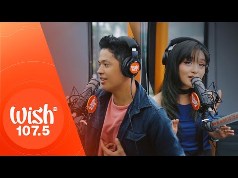 Benj Pangilinan and Angela Ken perform "Nandito Na Ako" LIVE on Wish 107.5 Bus