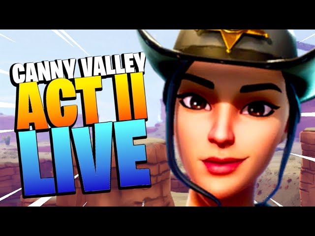 POWER HOUR | CANNY VALLEY ACT 2 | Save the World Live | Fortnite PvE