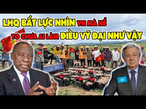 Người Angola Nói Điều Ứa Nước Mắt Quang Linh Tạo Kỳ Tích Khi LHQ Nỗ Lực 40 Năm Ko Làm Được Điều Này