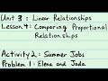 Earnings and Proportional Relationships