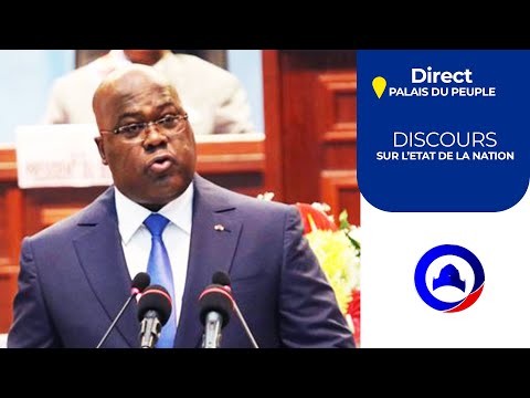 EN DIRECT : DISCOURS INATTENDU DU Pr FÉLIX TSHISEKEDI SUR L'ÉTAT DE LA NATION DEVANT LE PARLEMENT