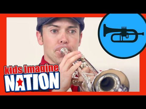 Trumpet | LEARN ABOUT INSTRUMENTS | Preschool Learning Video