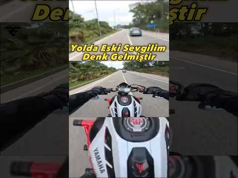 Yolda Eski Sevgilim Denk Gelmiştir #motovlog #motorsport #motogp #motor #mt07 #bike #motorcycle