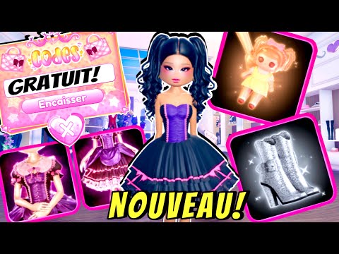 NOUVEAUX CODES GRATUITS ET TOUS LES SECRETS DE LA NOUVELLE MISE À JOUR DE DRESS TO IMPRESS ROBLOX