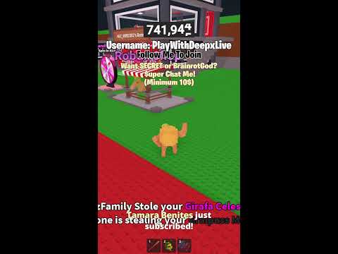 🔴 Playing Steal A Brainrot With Viewers LIVE! (Roblox) #shorts