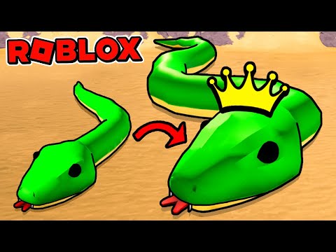 เจ้างูน้อยเขมือบจนเป็นราชางูยักษ์!! | Roblox be a Snake [ เกมส์มือถือ ]