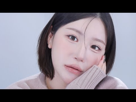 (sub) 핫한 신상템들로 해 본 모카무스 한방울 메이크업☕️🤎 (에스쁘아 비글로우 파데, 컬러그램 싱글섀도우, 글맆 스틱 블러셔)