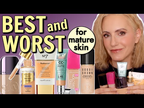 Ranking The New Foundations For Over 40's | Mature Skin