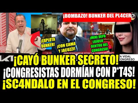 🔥¡PHILLIP revienta el BUNKER SECRETO dentro del CONGRESO! DEPA LUJOSO desata SC4NDALO