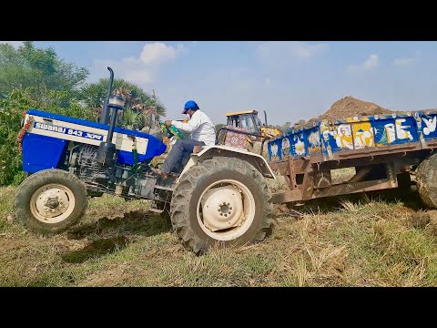 swaraj tractor stucked