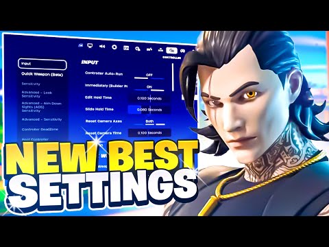 *NEW* BEST Controller Settings Fortnite Season 2! (PS4/PS5/Xbox/PC)