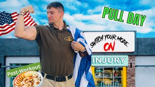 MY FIRST FULL DAY IN AMERICA (Workout, Injury, Meals, Tips, Lifestyle)