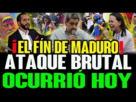 ¡URGENTE! 🚨 NADIE ESPERABA LO QUE ACABA DE PASAR CON EL MENSAJE DE CORINA EN LA MARCHA DE VENEZUELA