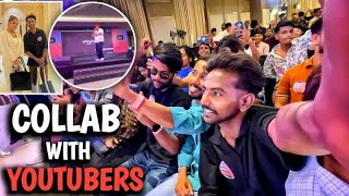 YouTube creator collective event 🥳|| Lucknow 2025 live 😃❣️
