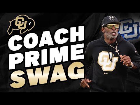 Making Deion Sanders Colorado Buffs Inspired Coaching Gear Using Metallic Puff HTV