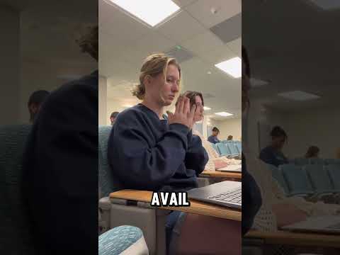 Tourette Syndrom Kicks in During Class(@willoriewisps) #shorts