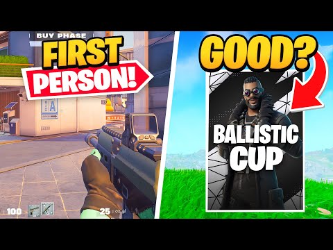 New First Person Mode | Ballistic Cups Coming Soon?