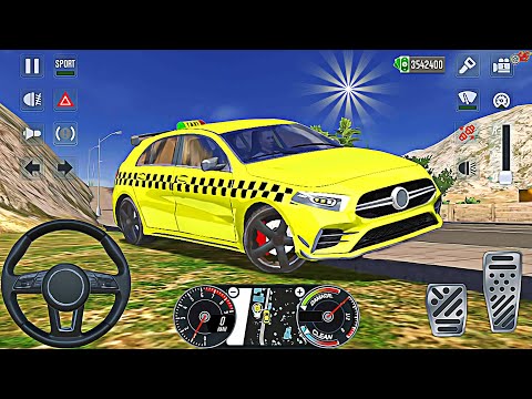 Taxi Sim 2022 Evolution - City Mercedes A-Class Car Driving Game | Android Gameplay | Part 34