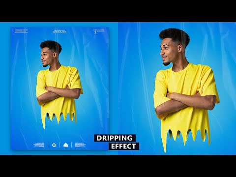 How to Make Dripping Effect in Adobe Photoshop   Tutorial for Beginners