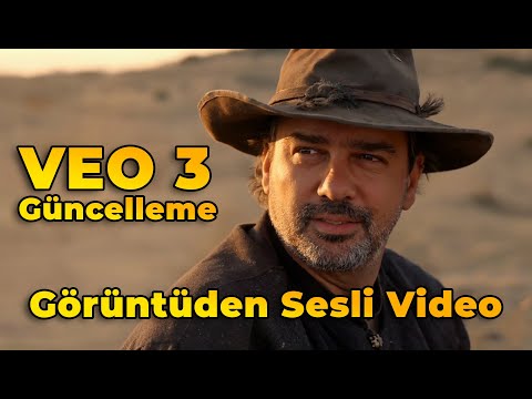 GOOGLE VEO 3 BÜYÜK GÜNCELLEME! Görüntüden Sesli Video Üretimi