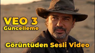 GOOGLE VEO 3 BÜYÜK GÜNCELLEME! Görüntüden Sesli Video Üretimi