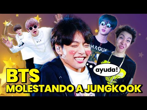 bts molestando a jungkook