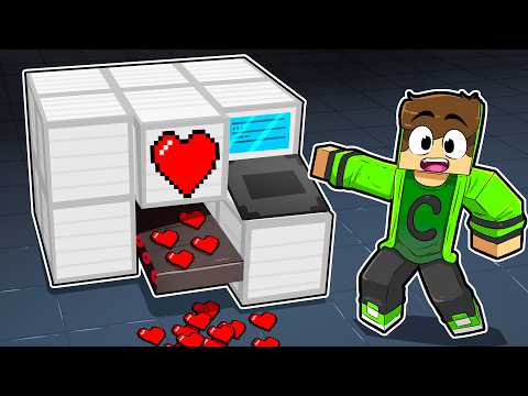 Construi uma FÁBRICA de CORAÇÕES no Minecraft!