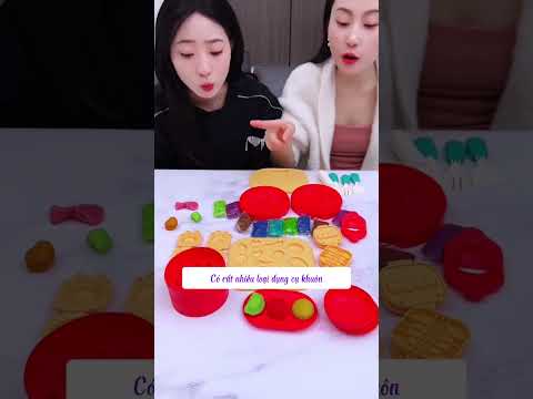 Review bộ đất nặn nấu ăn #funnyshorts