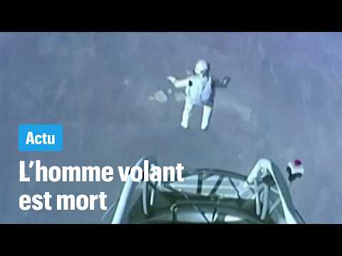 L' athlète Felix Baumgartner s'écrase dans une piscine