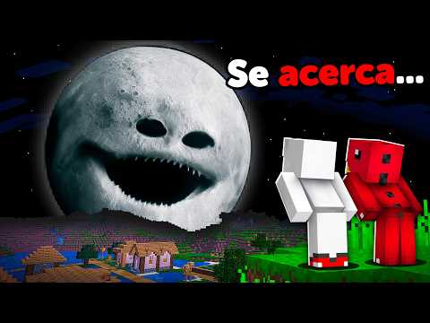 Sobreviví a La LUNA SE DESPIERTA en Minecraft...