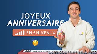 Comment jouer joyeux anniversaire au piano (version facile + version avancée) 🎂