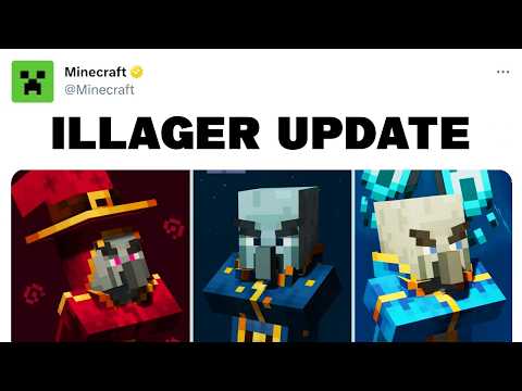 MOJANG CONFIRMA ILLAGER UPDATE en MINECRAFT!?