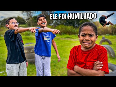 ELE FOI HUMILHADO POR SEUS AMIGOS *mas ninguém acreditou no que ele fez
