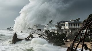 Chaos in Puerto Rico and US Virgin Islands today! Hurricane Erin blows in with 160 mph winds