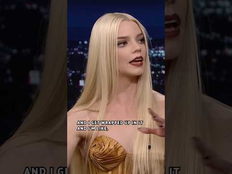 Jimmy saved #AnyaTaylorJoy’s life at the Met Gala 😂 #FallonFlashback