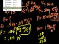 Unit Conversion and Force Calculations