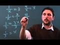 Solving Equations with Fractions