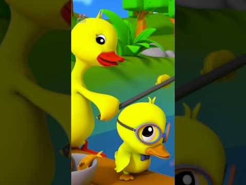 Anak Bebek Anak Bebek Iya Mama Lagu #shorts #LaguAnakanak #kartun #edukasi