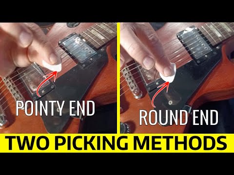 Two Methods To Hold and Use a Guitar Pick - Guitar Lesson