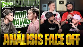 DTOKE ANALIZA LOS FACE-OFF de LIGA BAZOOKA con NAVAS, NÚCLEO & BARBA ROJA 🔥