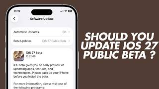 iOS 27 Public Beta 2 | Should You Install iOS 27 Public Beta ?