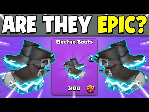 Electro Boots Review & Tips - EPIC or NOT? (Clash of Clans)